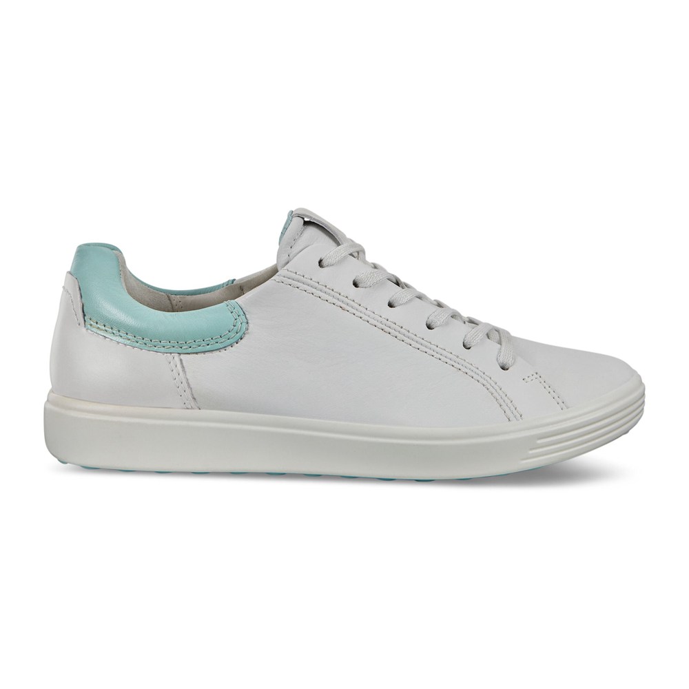 ECCO Womens Sneakers White - Soft 7 Street - UON-864105